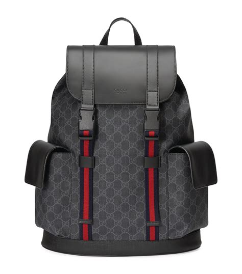 gucci rucksack schwarz damen|Gucci rucksack men.